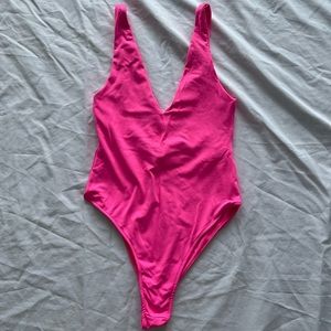 Zara Vneck Bodysuit